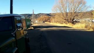 FJ60 cummins 12 valve first drive