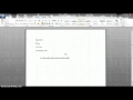 MLA Format Setup Quiz