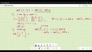 LA lecture 10 (part 1) section 2.3: Adjoint method for inverse, Cramer's rule.