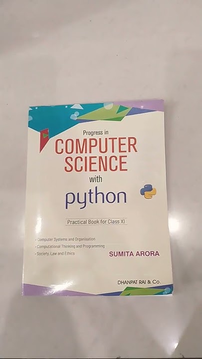 Computer science textbook and practical book class 11 Sumita arora ...