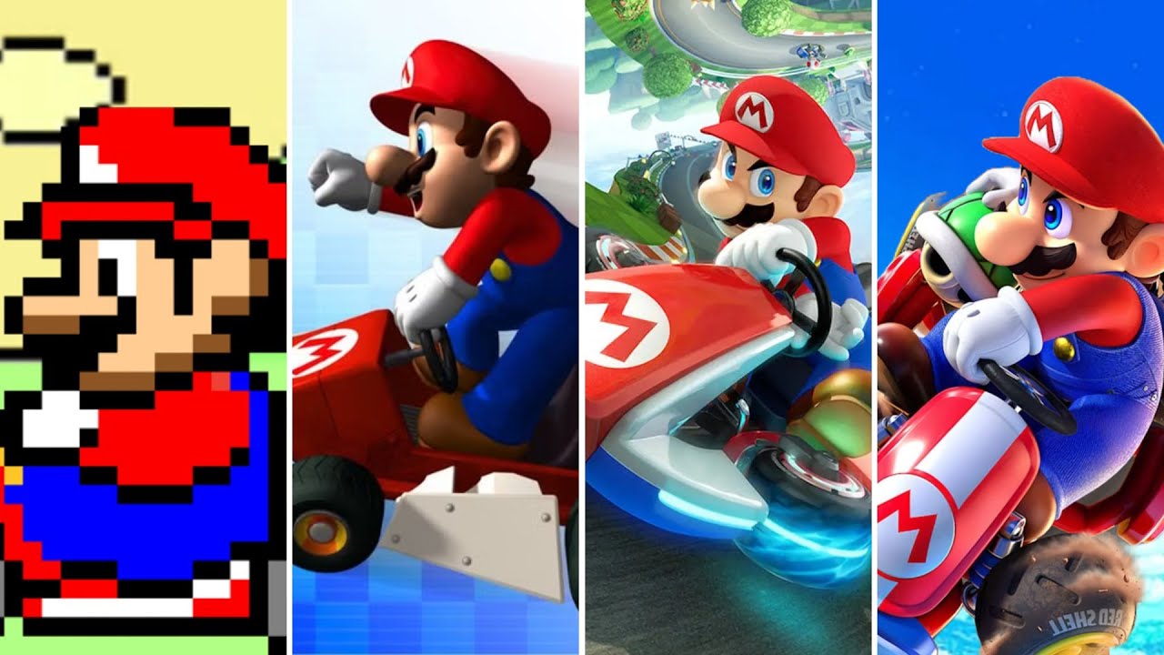 Evolution of Mario Kart Title Screen Music (1992-2025) - YouTube