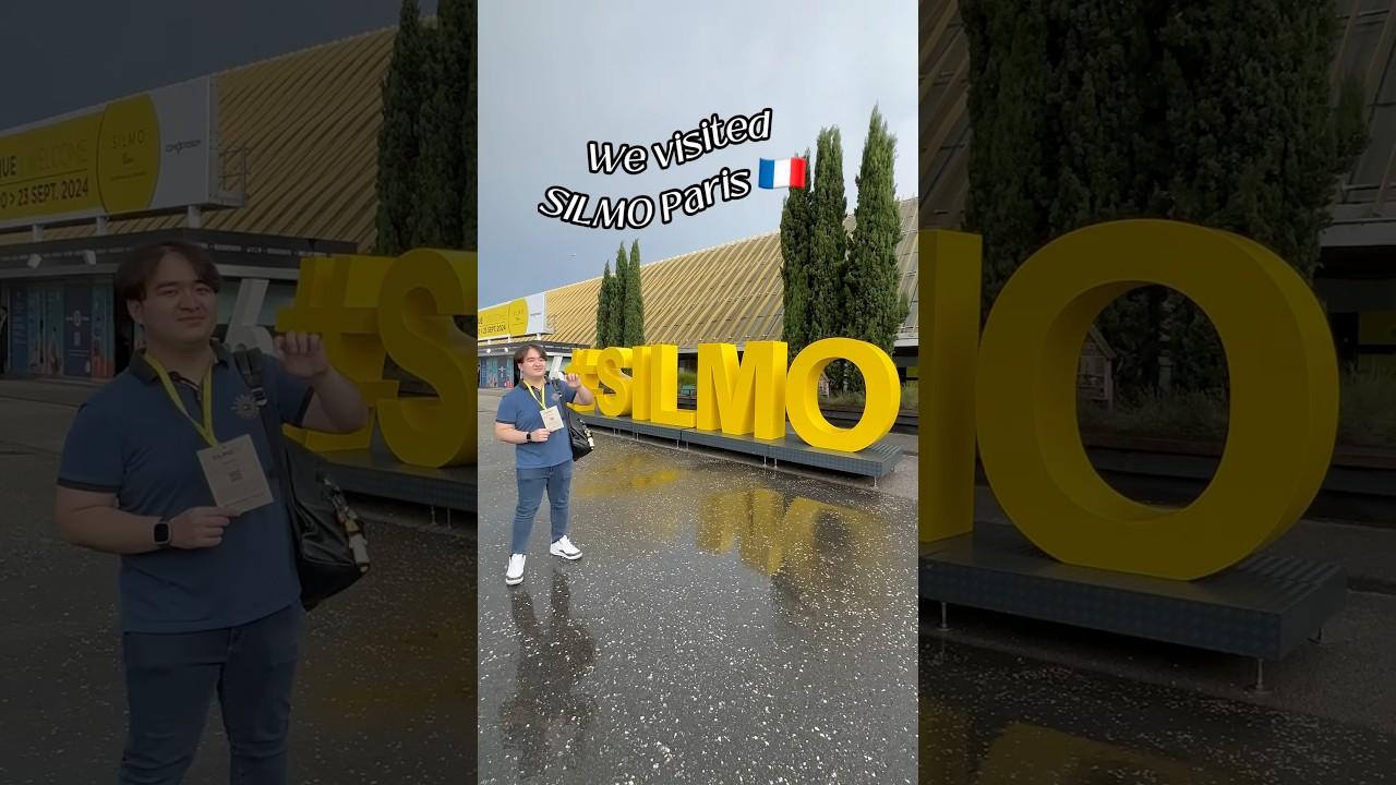 We won a trip to SILMO Paris 2024! 🇸🇬✈️🇫🇷 A leading global eyewear & optics tradeshow in France!