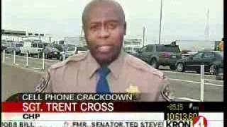 CHP Launches New Crackdown On Hands Free Cell Phone Law
