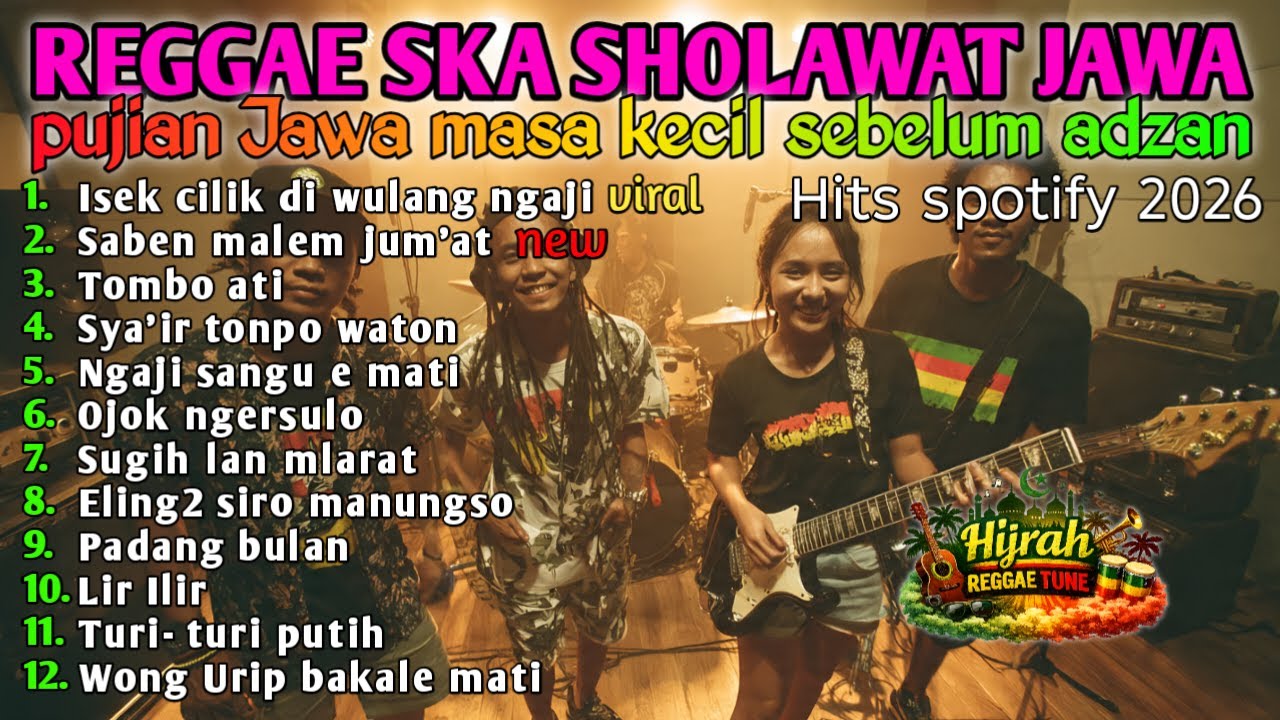 Nonstop Kompilasi Reggae Ska Sholawat Jawa Terbaik | Musik Islami Kekinian