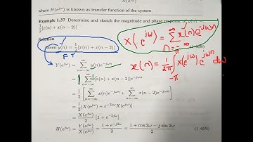 JNTUK R16 III ECEIISEM DIGITAL SIGNAL PROCESSING UNIT1 FREQUENCY DOMAIN REPRESENTATION OF LCCDE  BY