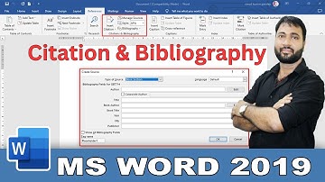 Citation and Bibliography in MS Word in Hindi |Citation & Bibliography in Hindi |Microsoft Word 2019