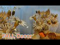 DIY /// room decor /// Fall 2020 /// Осенний декор из природных материалов