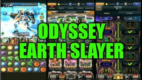 Legendary Game Of Heroes: Odyssey Event Gameplay/Team Testing (Earth Slayer)