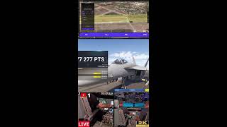 MSFS 2024 Landing Challange F-18 Hornet Tindal Top 10 World Fight (Portrait)