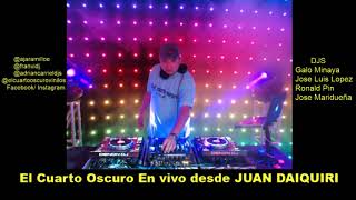 D.R.A PRESENTACIÓN DJ SANTIAGO MINAYA EN EL CUARTO OSCURO (JUAN DAIQUIRI)