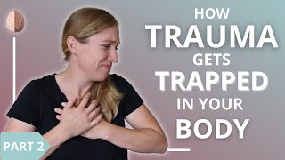 How Trauma Gets Trapped in Your Body and Nervous System 2/3