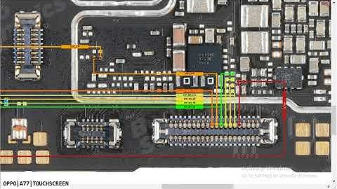 OPPO A77 Touche Notwarking Problem Hardware Solution