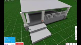 How To Make Stairs And A Porch In Bloxburg!