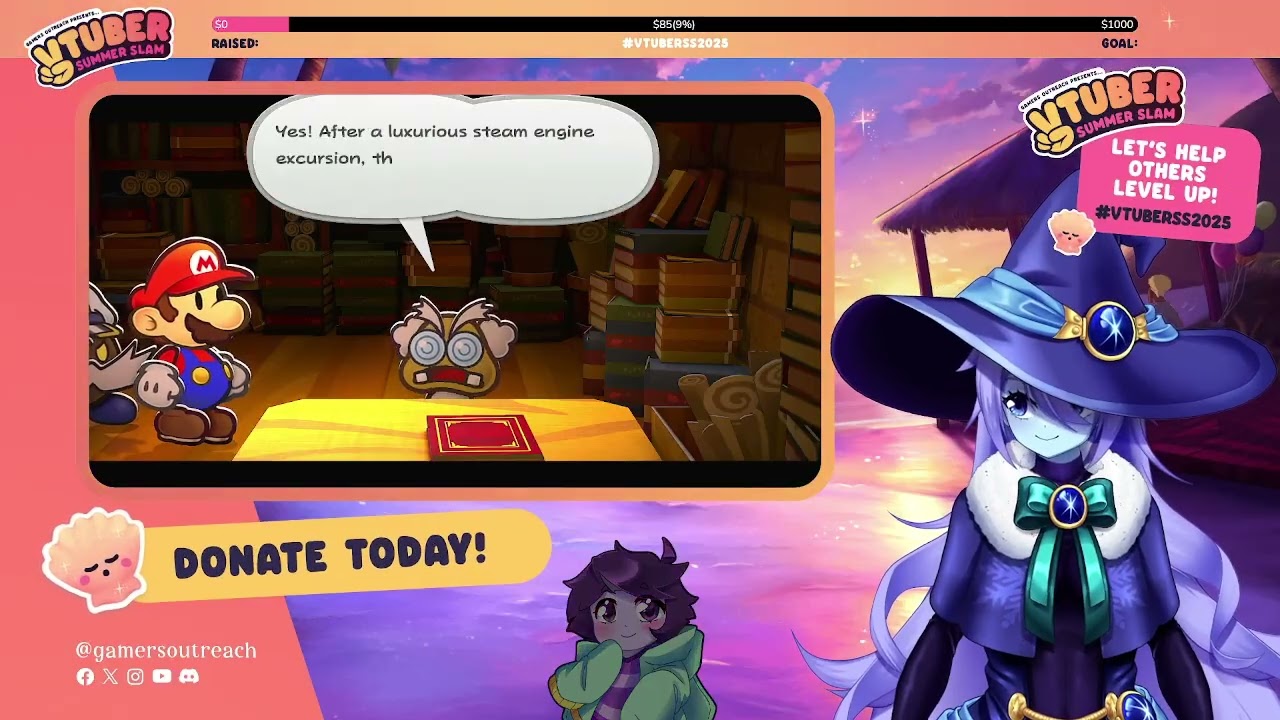 Vtuber Summer Slam 2025 Day 3 | Paper Mario TTYD | Twitch VOD