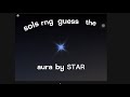 guess the aura by the star | sols rng era 7
