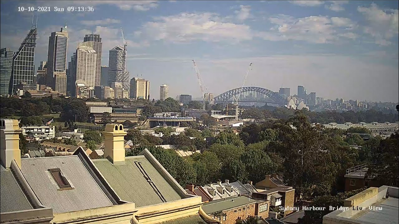 Sydney Harbour Bridge and Opera House Live View