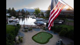 Basecamp Luxury Tahoe Keys Waterfront Retreat with Private Dock & Rooftop Spa