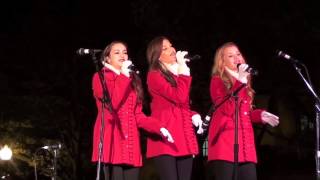 Video thumbnail of "Honeybee Trio sings Merriment on Main"