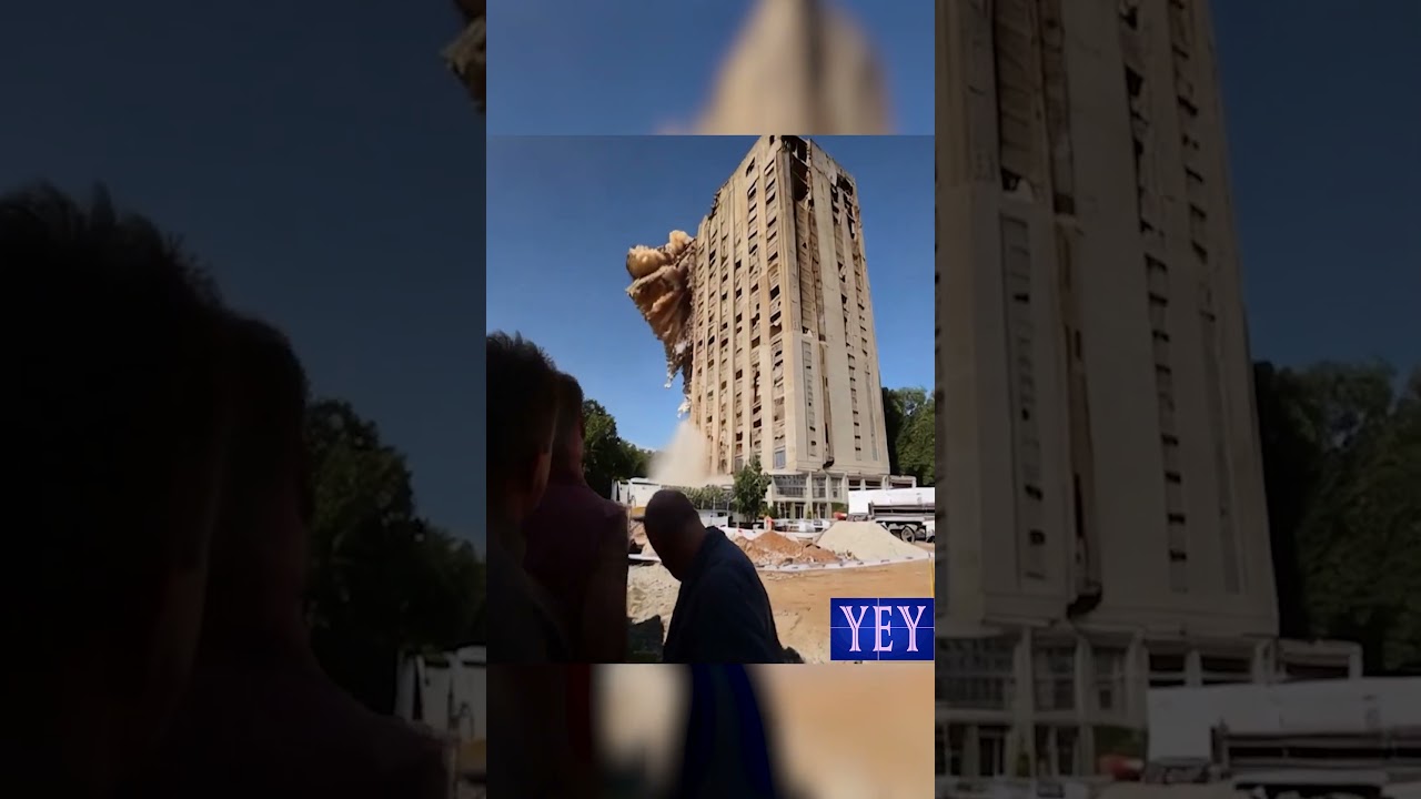 Asteroid Destroys Rear Section of the Building 
