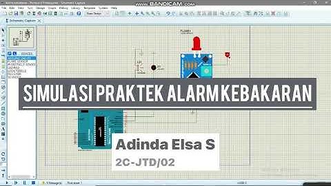SIMULASI PRAKTIKUM ALARM KEBAKARAN Arduino di Aplikasi Proteus