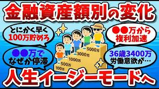 【2chお金スレ】資産100万・1000万・3000万で何が変わる?リアルな体験談がこちら