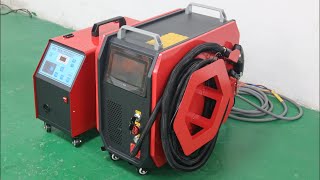 how to use small air cooling fiber laser welding machine 1500w
