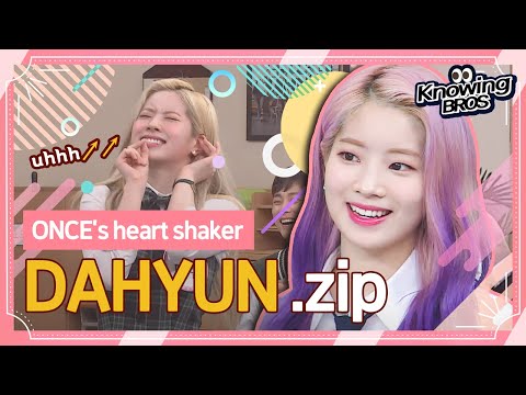 [TWICE Dahyun@Knowingbros] ONCE's Heart shaker💓 DAHYUN .ZIP📂│EP.152+207│JTBC 191130 방송 외