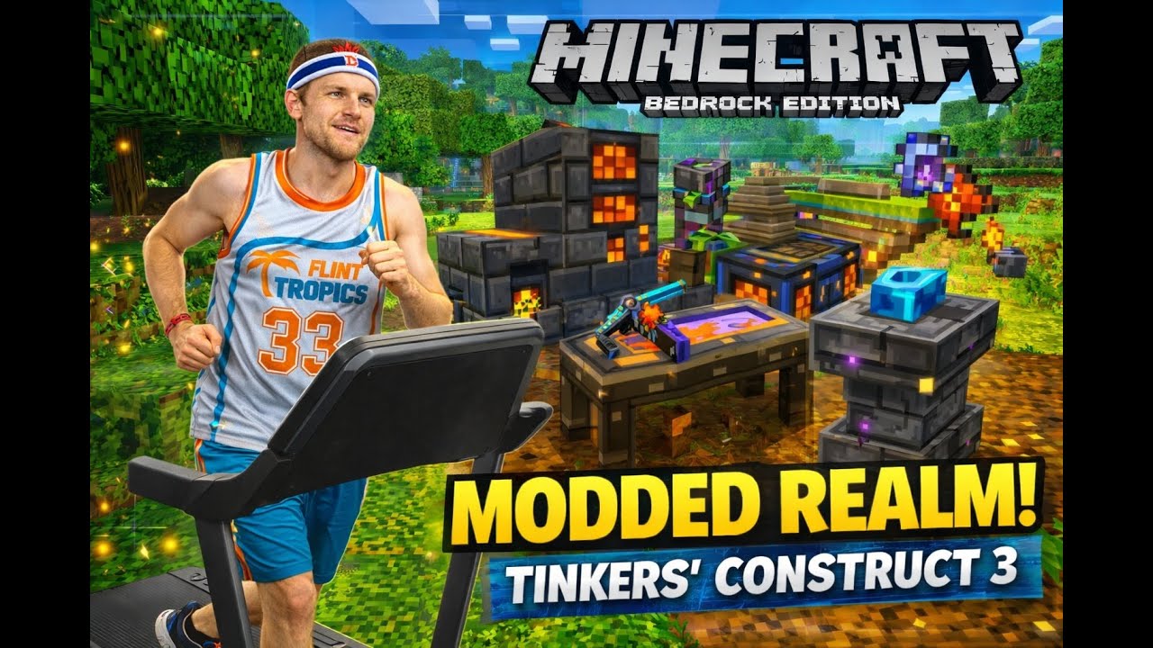 Death=1mph Treadmill Modded Realm (tinkers construct)