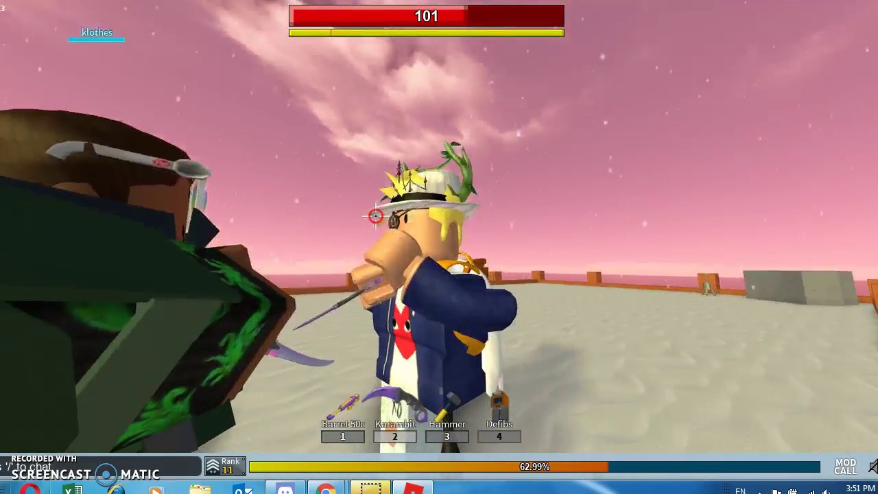 R2DA #4 getting my dream weapon barret 50c!!!