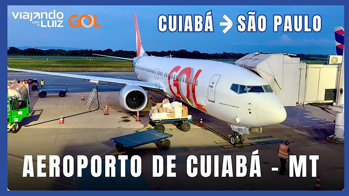 CUIABÁ AIRPORT - MT - FLYING WITH GOL'S 737MAX8