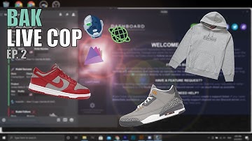 HOW MANY DID WE HIT?!? - BAK Live Cop ep. 2: Dunks, Supreme Week 1, Jordan 1 Silver Toe + MORE