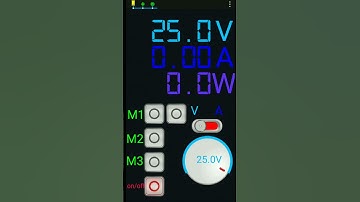 Регулируемый БП, управление с телефона. Virtuino and power supply.