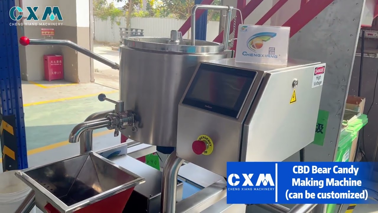 CBD Bear Candy Making Machine | Desktop gummy pouring machine | Gummy Making Machine Videos