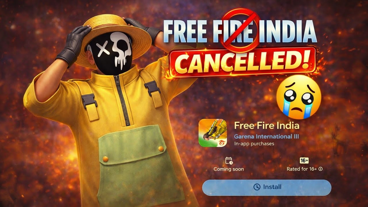 FREE FIRE INDIA CANCELLED?💔😱 
