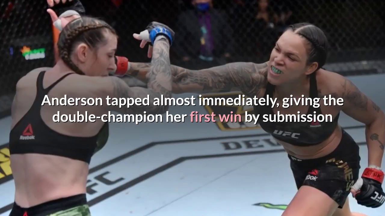 UFC 259: Amanda Nunes quickly submits overmatched Megan ...