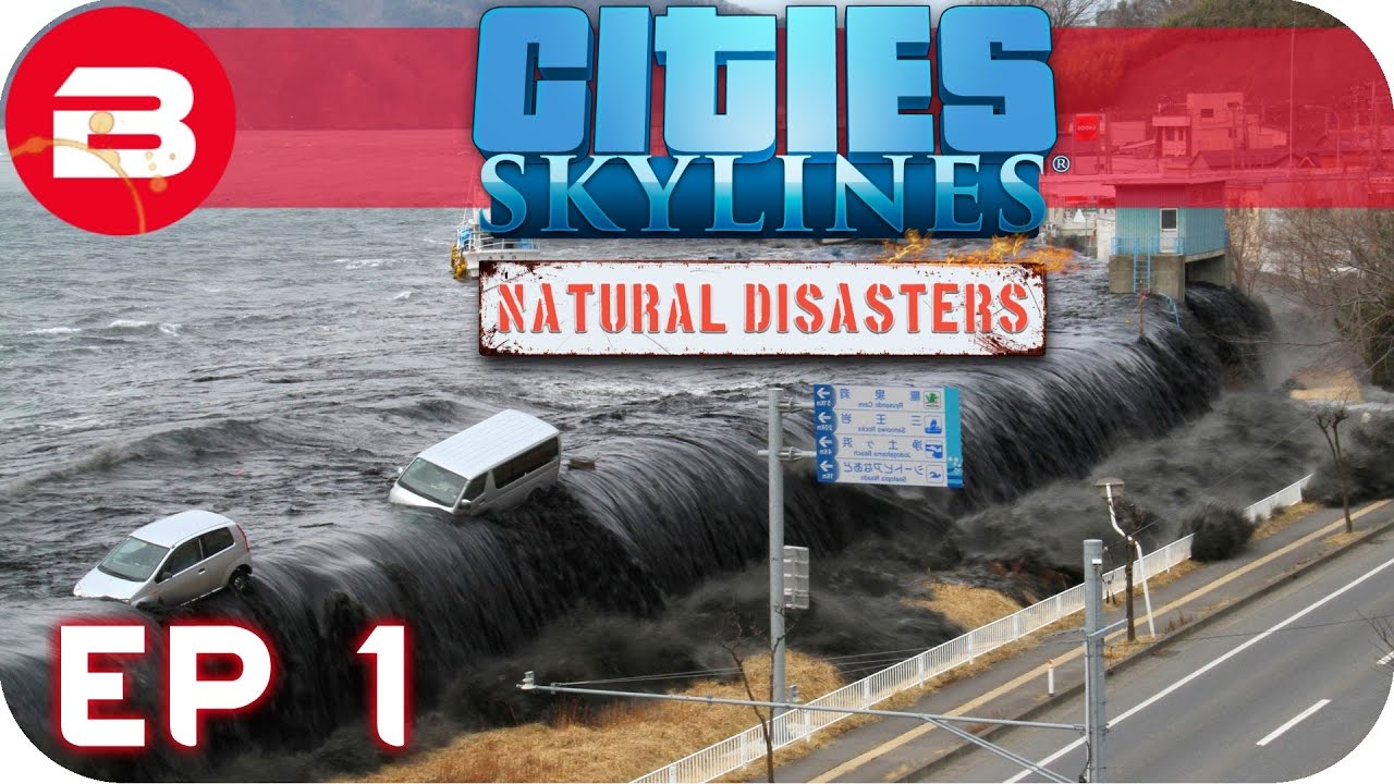 Cities Skylines Natural Disasters Gameplay BY THE DAM SCENARIO Hard 