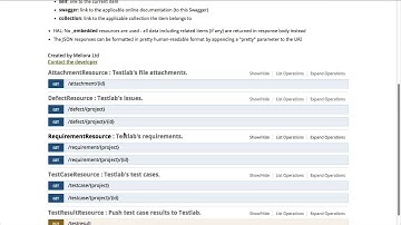 Meliora Testlab: Integration API
