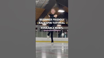 Backspin tutorial figure skating #skating #iceskating #shorts #youtubeshorts #iceskating #skate