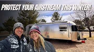 🥶 Step-By-Step How To Winterize Your Airstream or RV In Less Than 15 Minutes ❄️