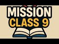 Mission class 9th study target 🎯 || AAO SATH ME PADHE