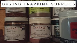 Buying Trapping Supplies