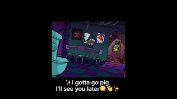 ✨Gir Set a pig on Fire 😳✨￼(invader zim voiceover)
