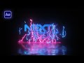 Advance electric logo animation in after effects  after effects tutorial