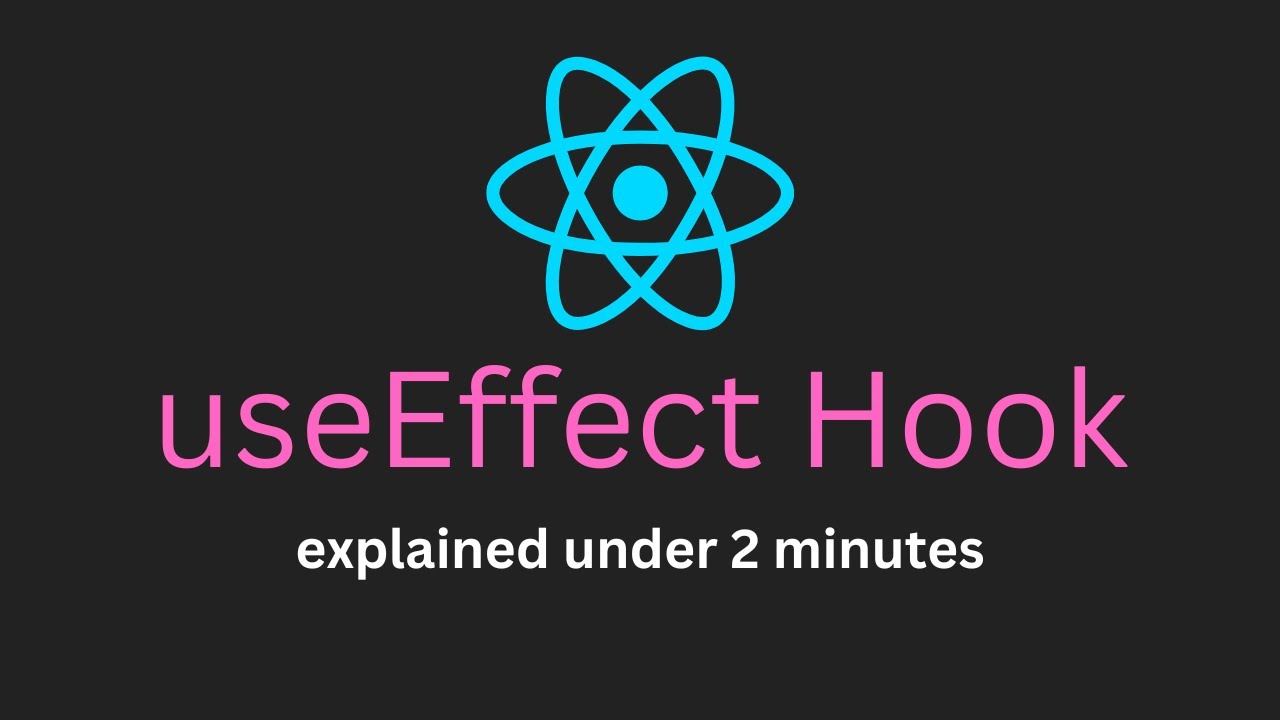 useEffect hook - under 2 minutes - YouTube