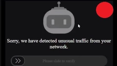 Aliexpress "Sorry, we have detected unusual traffic from your network"