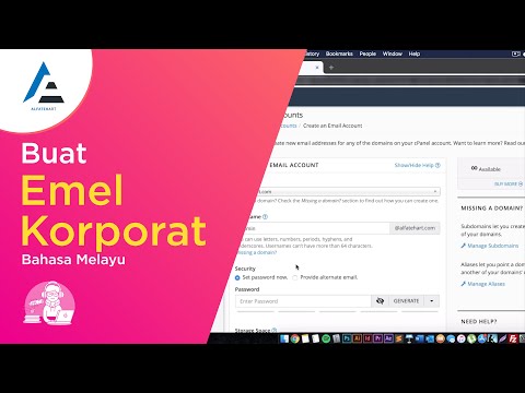 Video: Cara Membuat E-mel Korporat