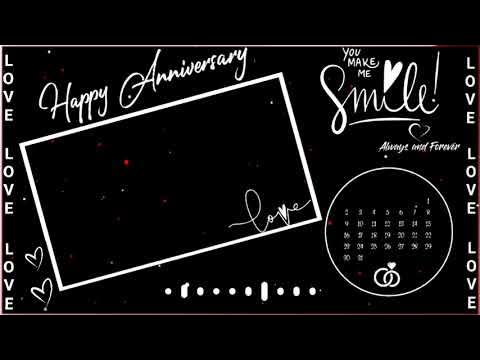 Anniversary Black Screen Template | Kinemaster Template | Black Screen  Template | Love Template - YouTube