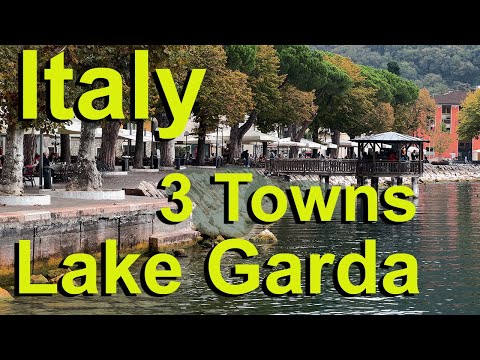 Lake Garda, Bardolino, Peschiera, Garda, northern Italy