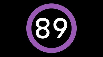 89-Second Countdown Timer - Dark Background + Circular Progress Bar + Ending Sound