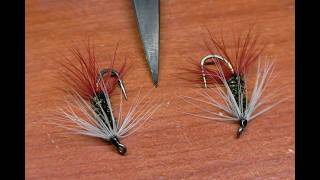 hugh,s fly tying and fishing,  the renegade wet fly version.